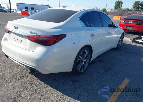 2020 Infiniti Q50 Sport из США, поврежденный, VIN JN1EV7AP6LM204085